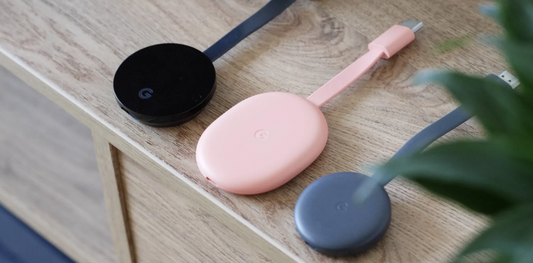 new Chromecast device