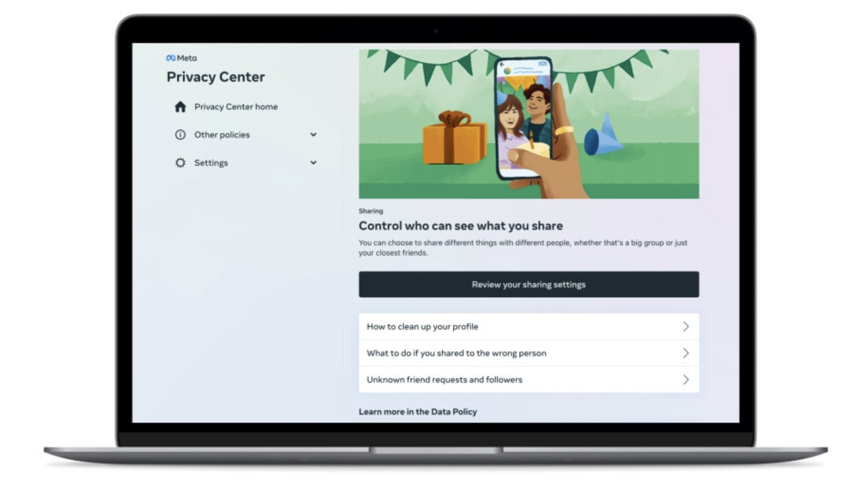 Facebook releases Privacy Center