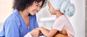 What are some of the differences between the work of a pediatric nurse and an adult nurse?