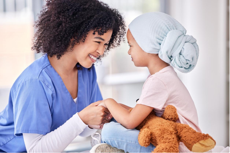 What are some of the differences between the work of a pediatric nurse and an adult nurse?