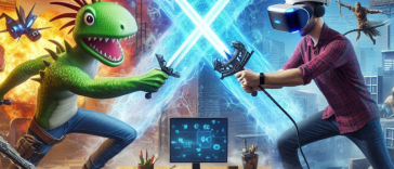 Cross-Reality Gaming Blending VR, AR, and Traditional Gameplay