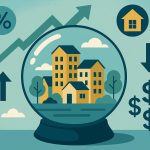 Modern apartment buildings symbolizing future real estate trends and rental market predictions