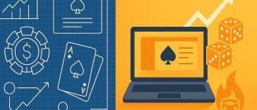 Digital casino platform concept with innovative gaming technology and API integration solutions