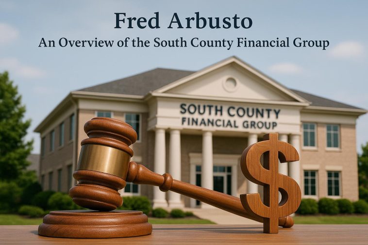 South County Financial Group office building exterior representing Fred Arbusto's financial overview