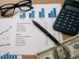 Financial statement analysis charts illustrating private credit evaluation concepts