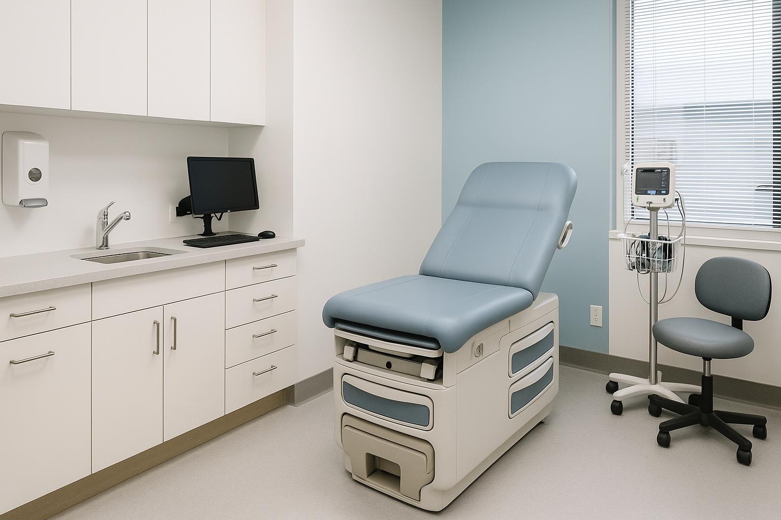 Modern medical clinic interior showcasing essential elements for effective medical fitout design