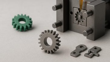 Metal injection molding process with metal powders and molded parts for PBTT Corp manufacturing