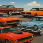 Classic MOPAR cars showcased in a collector’s guide to MOPAR automotive history