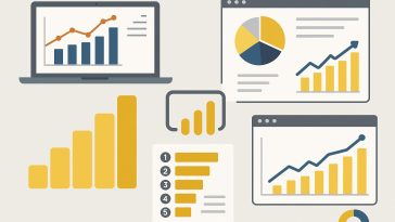 Power BI dashboard showcasing top data projects for beginner data analyst portfolios