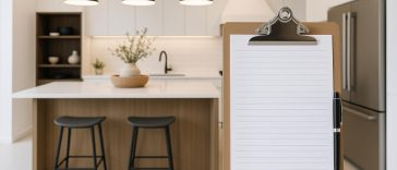 Modern Perth kitchen showroom with stylish cabinets, appliances, and countertop displays
